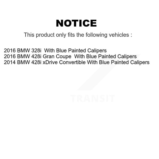 Disc Rotors and Ceramic Brake Pads Kit-KGT-103680 - Kit.bestparts.ca