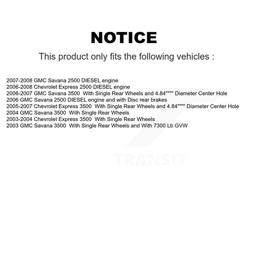 Coated Disc Rotors and Ceramic Brake Pads Kit-KGT-103926 - Kit.bestparts.ca