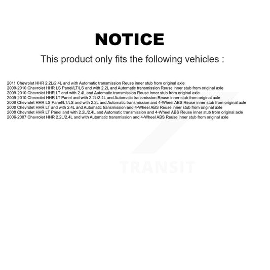 CV Axle Shaft Kit-KN7-100461 - Kit.bestparts.ca