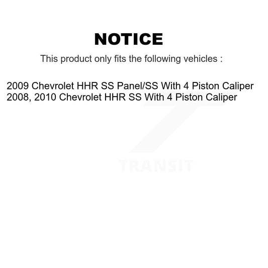 Brake Pads Kit-KNF-100554 - Kit.bestparts.ca
