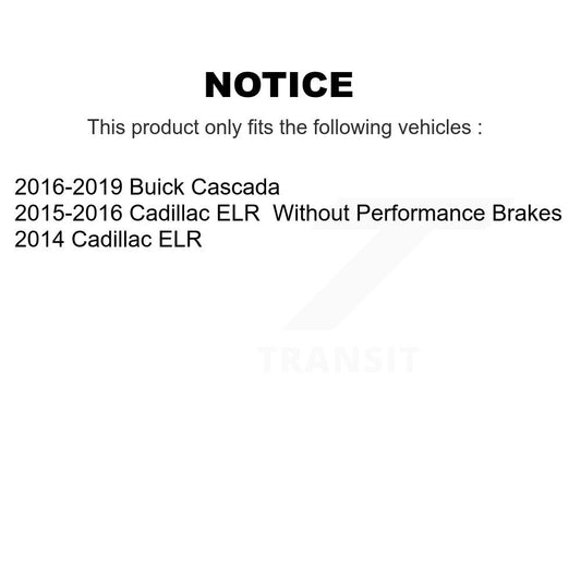 Brake Pads Kit-KNF-100614 - Kit.bestparts.ca