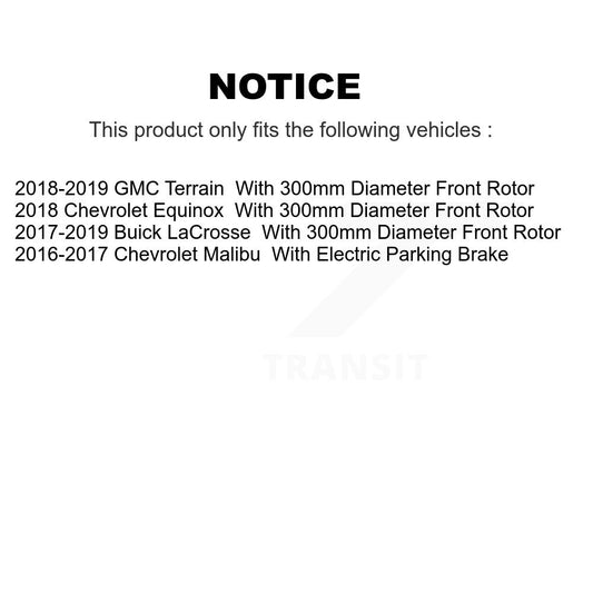 Brake Pads Kit-KNF-100628 - Kit.bestparts.ca