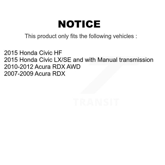 Brake Pads Kit-KNF-100862 - Kit.bestparts.ca