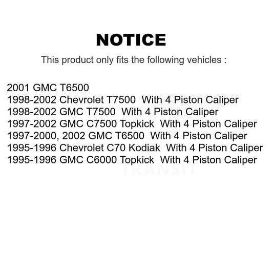 Brake Pads Kit-KNF-101185 - Kit.bestparts.ca
