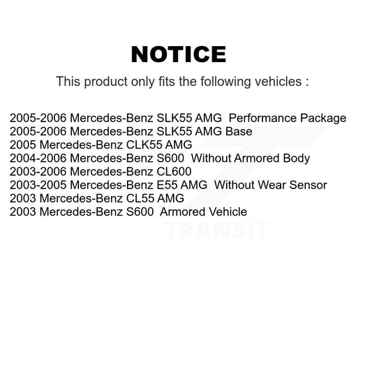 Brake Pads Kit-KNF-101406 - Kit.bestparts.ca