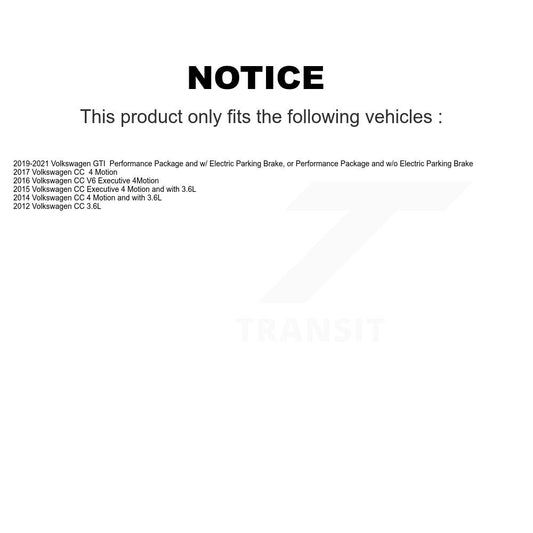 Brake Pads Kit-KNF-101419 - Kit.bestparts.ca