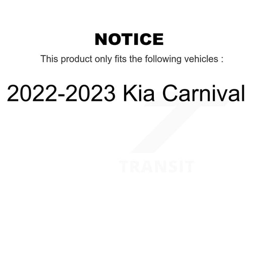 Brake Pads Kit-KNF-101965 - Kit.bestparts.ca