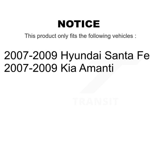 Parking Brake Shoe Kit-KNH-100008 - Kit.bestparts.ca