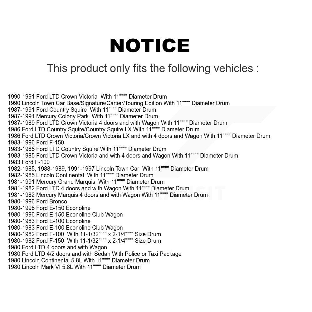 drum brake shoe-knh-100152 - Kit.bestparts.ca Kit.bestparts.ca