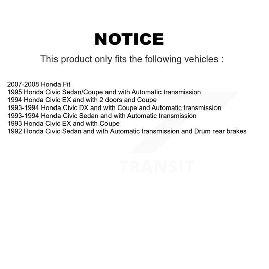 Drum Brake Shoe Kit-KNH-100160 - Kit.bestparts.ca