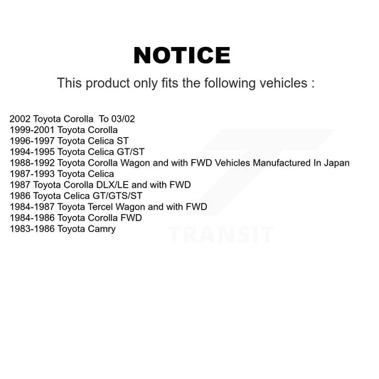 Drum Brake Shoe Kit-KNH-100177 - Kit.bestparts.ca