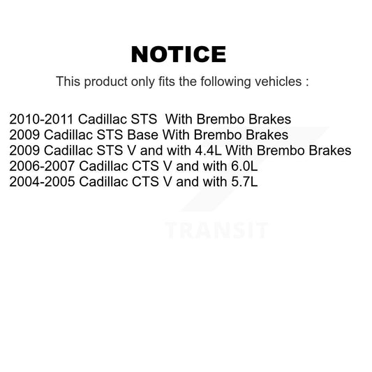 Brake Pads Kit-KNN-100755 - Kit.bestparts.ca