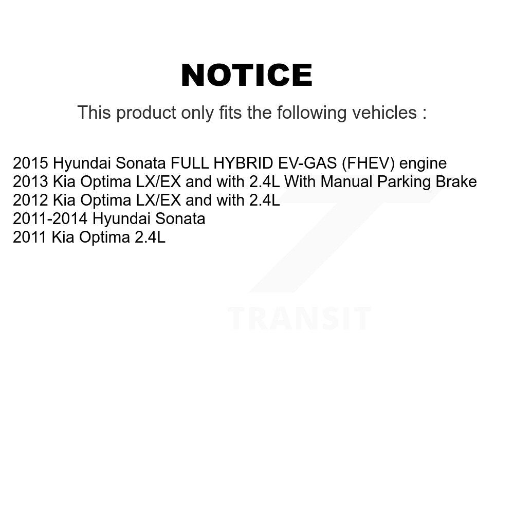 Brake Pads Kit-KNN-100960 - Kit.bestparts.ca Kit.bestparts.ca