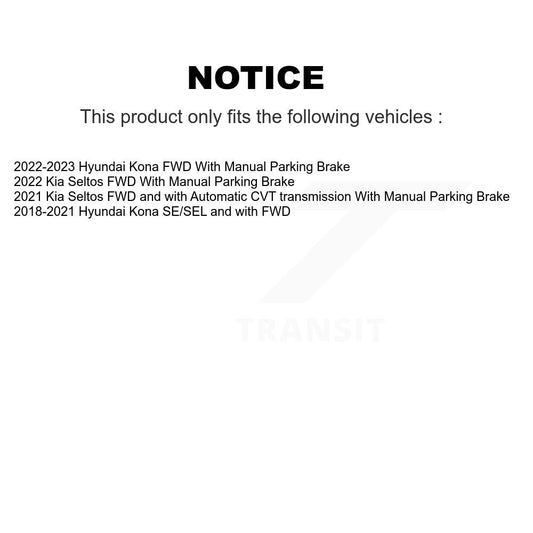 Brake Pads Kit-KPF-100607 - Kit.bestparts.ca