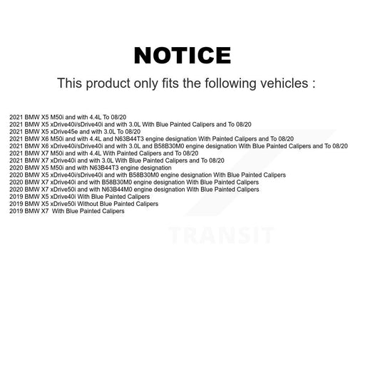 Brake Pads Kit-KPW-100058 - Kit.bestparts.ca