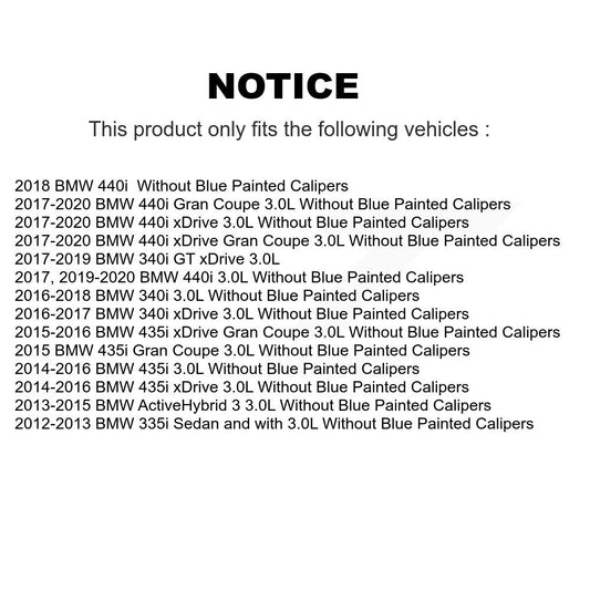 Brake Pads Kit-KPW-100510 - Kit.bestparts.ca