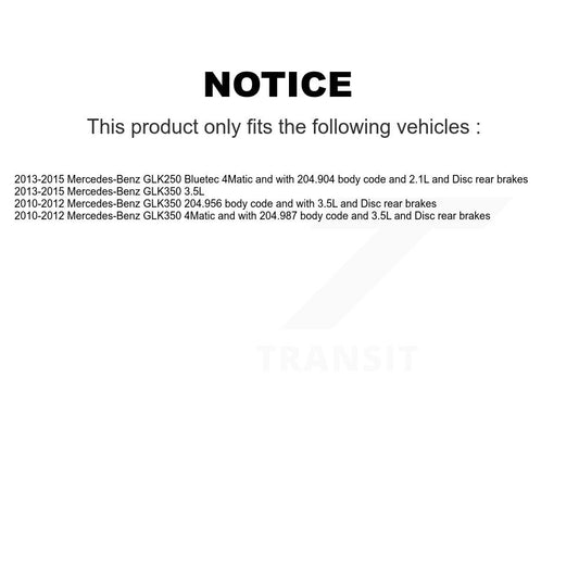 Brake Pads Kit-KPW-100696 - Kit.bestparts.ca