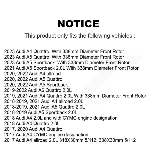 Brake Pads Kit-KPW-100705 - Kit.bestparts.ca