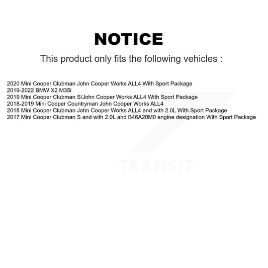Brake Pads Kit-KPW-100802 - Kit.bestparts.ca