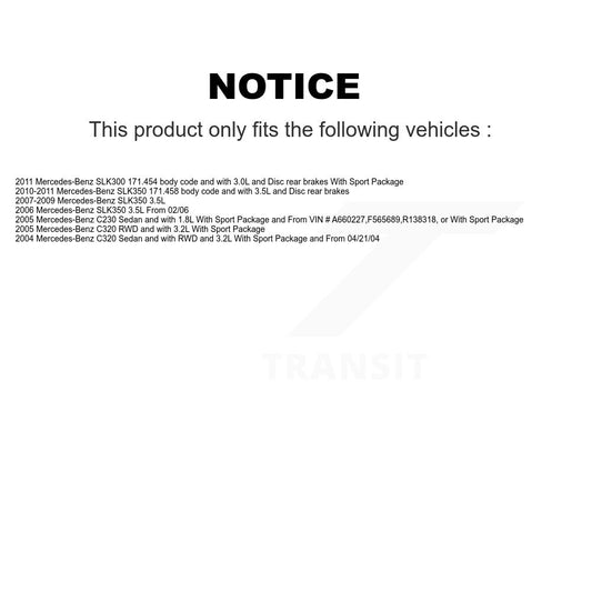 Brake Pads Kit-KPW-100896 - Kit.bestparts.ca