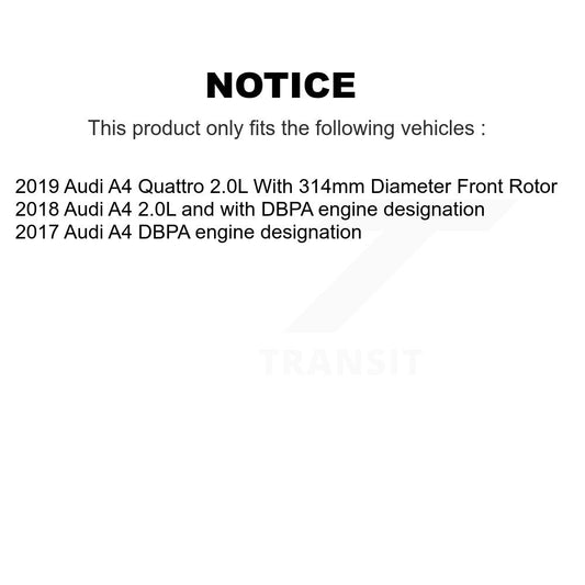 Brake Pads Kit-KPW-100901 - Kit.bestparts.ca