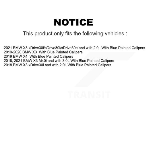 Brake Pads Kit-KPW-100905 - Kit.bestparts.ca