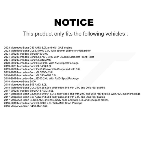 Brake Pads Kit-KPW-100938 - Kit.bestparts.ca