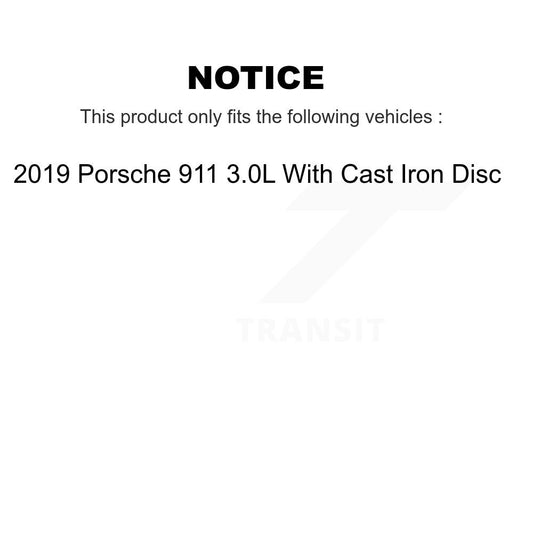 Brake Pads Kit-KPW-101182 - Kit.bestparts.ca