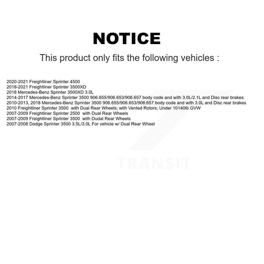 Disc Brake Pad Wear Sensor Kit-KSE-100163 - Kit.bestparts.ca