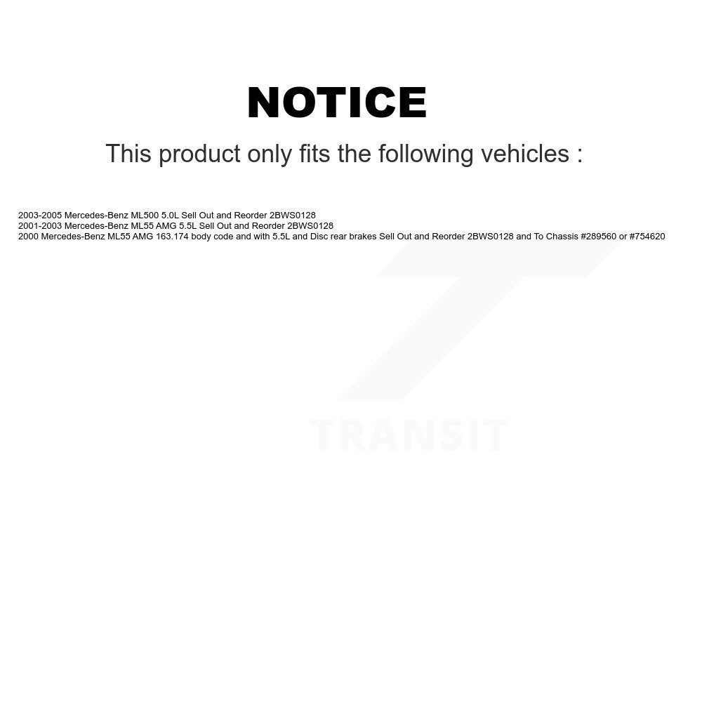 Disc Brake Pad Wear Sensor Kit-KSE-100219 Kit.bestparts.ca