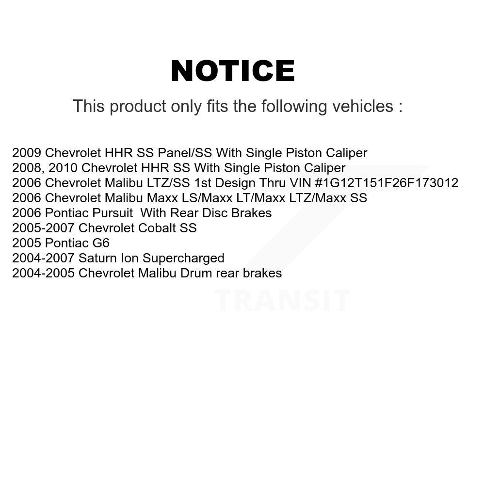 Brake Pads Kit-KSM-100018 - Kit.bestparts.ca Kit.bestparts.ca