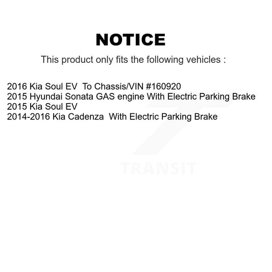 Brake Pads Kit-KSM-100107 - Kit.bestparts.ca