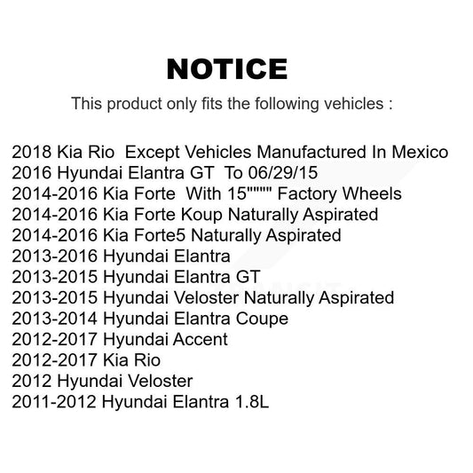 Brake Pads Kit-KSM-100190 - Kit.bestparts.ca