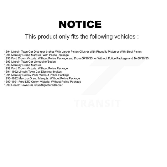 Brake Pads Kit-KSM-100226 - Kit.bestparts.ca