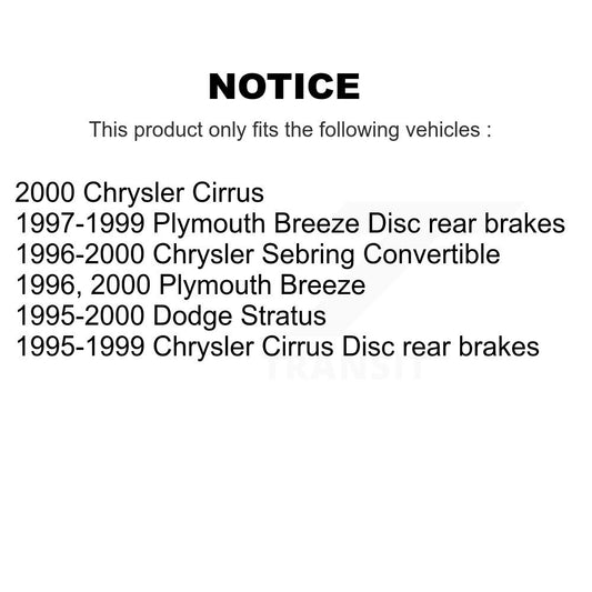 Brake Pads Kit-KSM-100284 - Kit.bestparts.ca