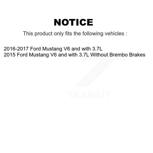 Brake Pads Kit-KSM-100516 - Kit.bestparts.ca