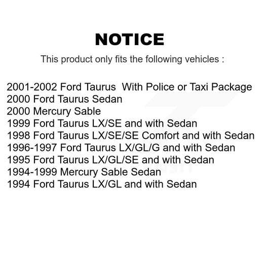 Brake Pads Kit-KSN-100136 - Kit.bestparts.ca