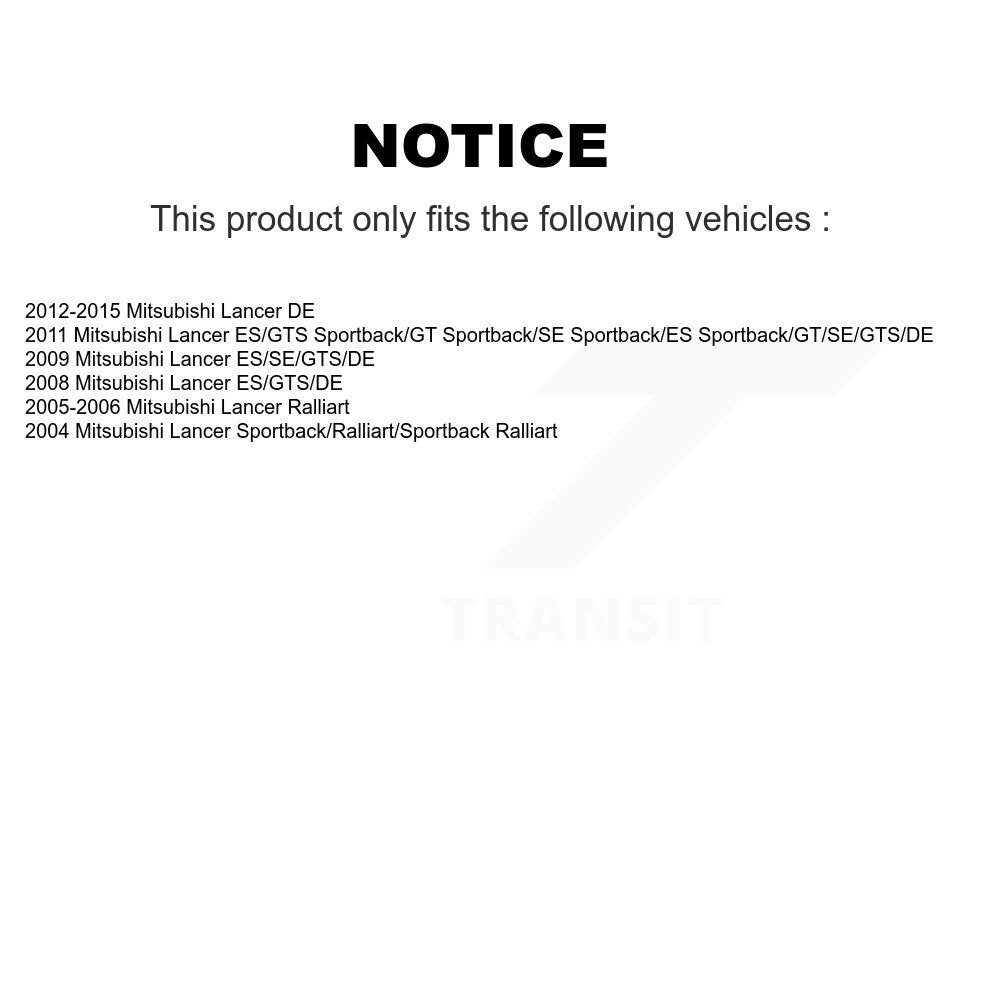 Brake Pads Kit-KSN-100232 - Kit.bestparts.ca Kit.bestparts.ca