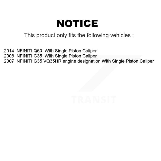 Brake Pads Kit-KSN-100560 - Kit.bestparts.ca