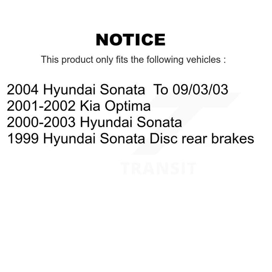 Brake Pads Kit-KSN-100586 - Kit.bestparts.ca