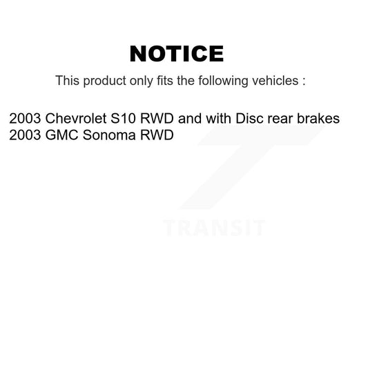 Brake Pads Kit-KSN-100597 - Kit.bestparts.ca
