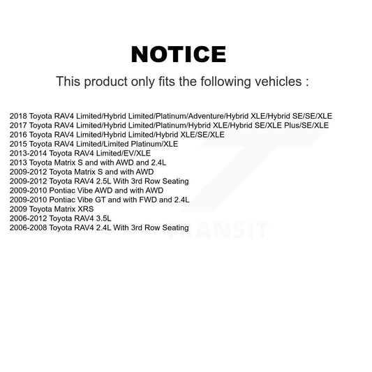 Brake Pads Kit-KSN-100819 - Kit.bestparts.ca