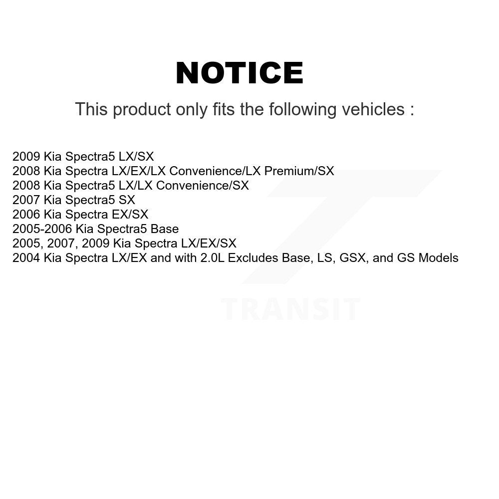 Suspension Strut Coil Spring Assembly Kit-KSS-105431 - Kit.bestparts.ca Kit.bestparts.ca