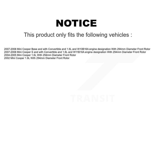 Brake Pads Kit-KSW-100106 - Kit.bestparts.ca