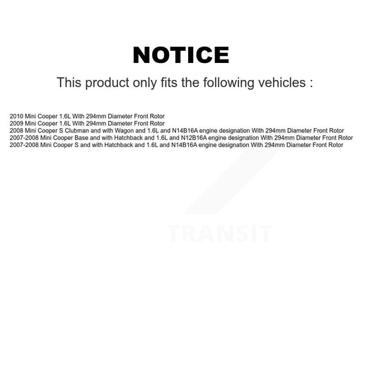 Brake Pads Kit-KSW-100109 - Kit.bestparts.ca