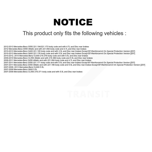 Brake Pads Kit-KSW-100166 - Kit.bestparts.ca