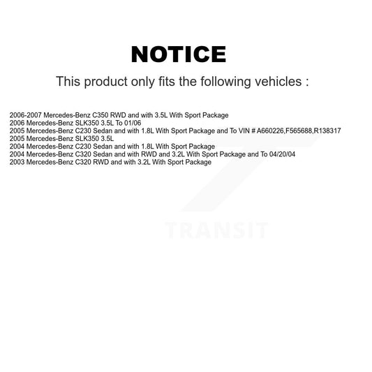 Brake Pads Kit-KSW-100171 - Kit.bestparts.ca