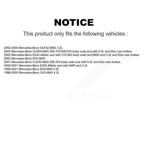 Brake Pads Kit-KSW-100307 - Kit.bestparts.ca
