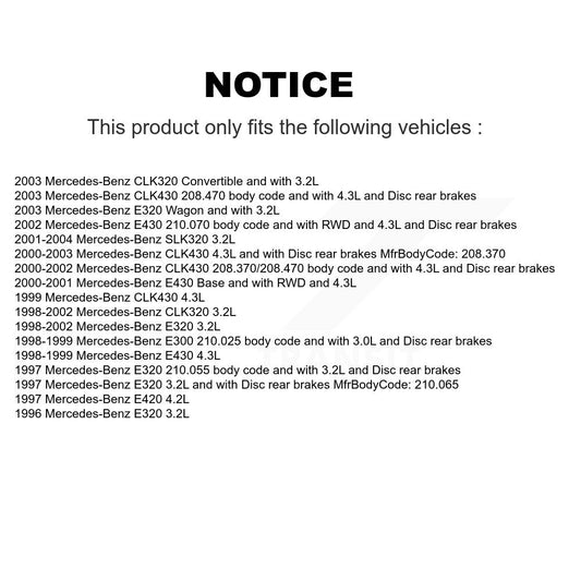 Brake Pads Kit-KSW-100313 - Kit.bestparts.ca