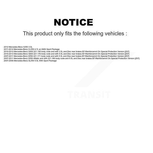 Brake Pads Kit-KSW-100420 - Kit.bestparts.ca